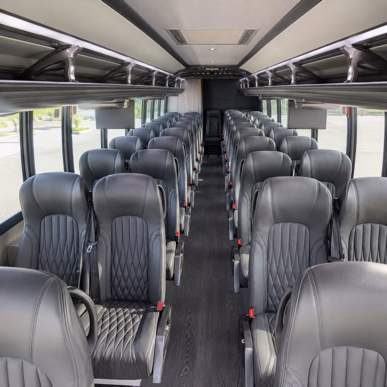 gastonia 30 passenger minibus inside