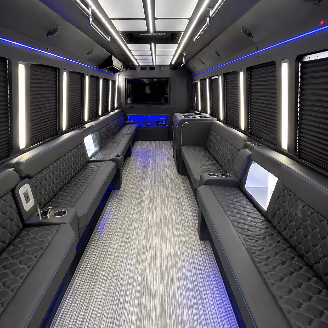 gastonia party bus inside