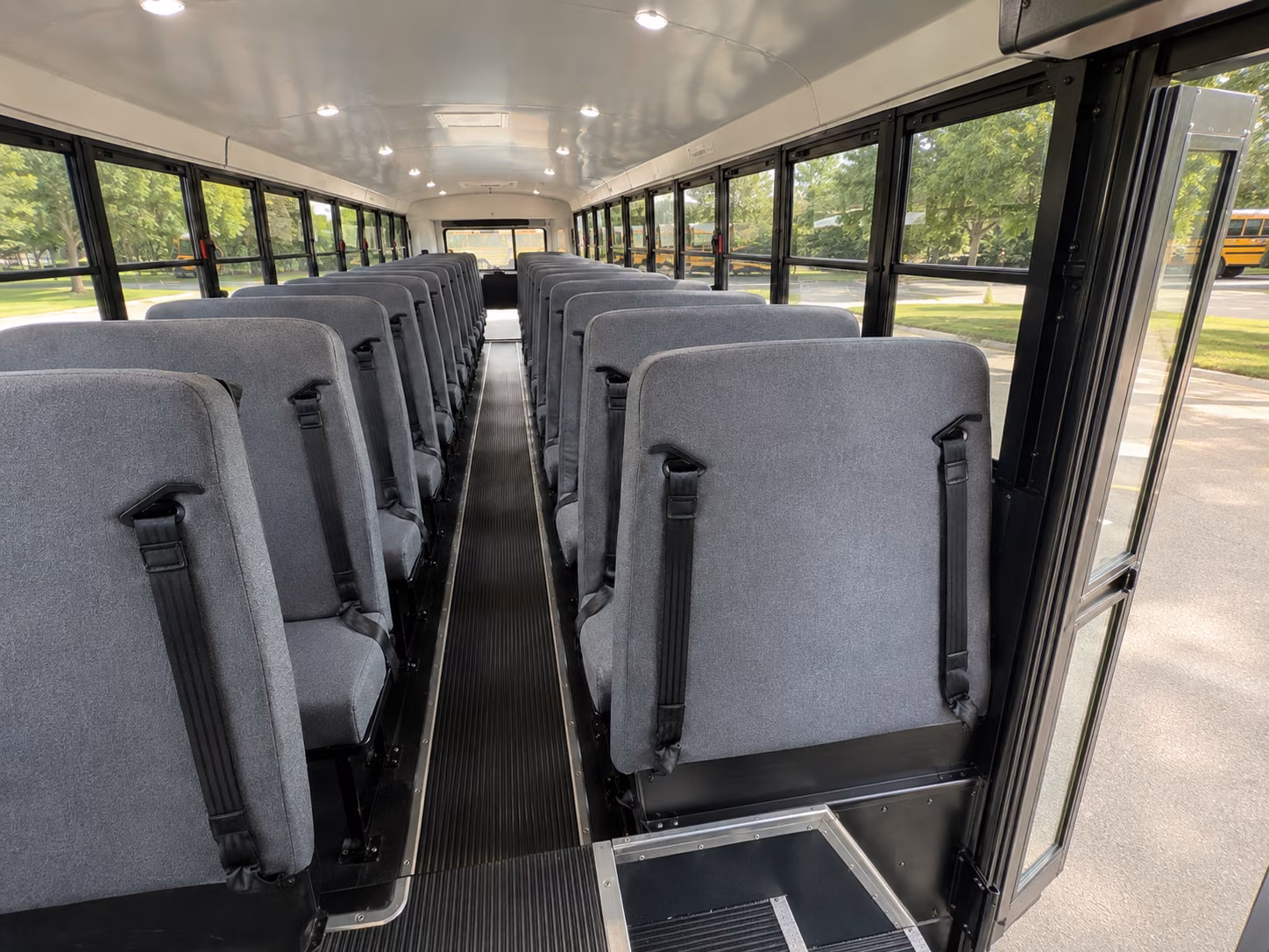 gastonia school bus inside