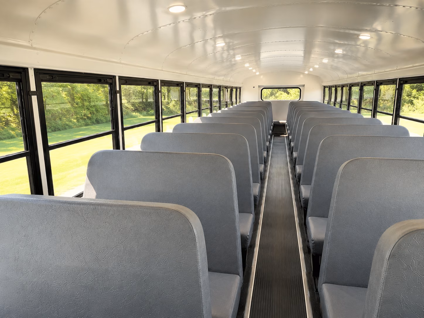 gastonia school bus interior
