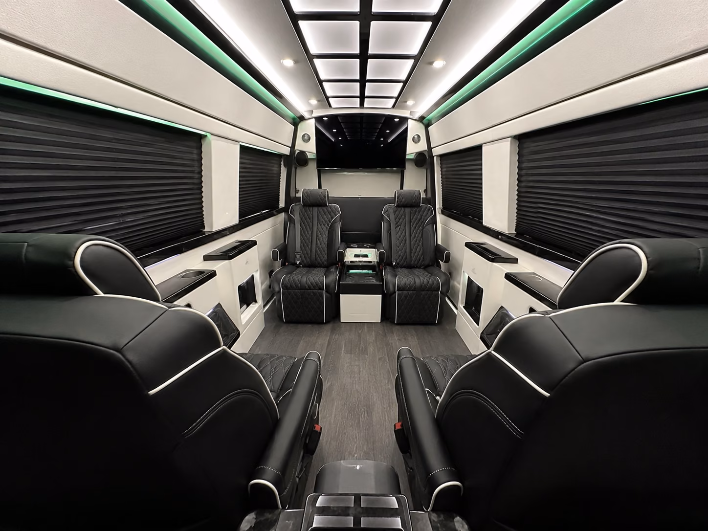 gastonia sprinter van with driver inside