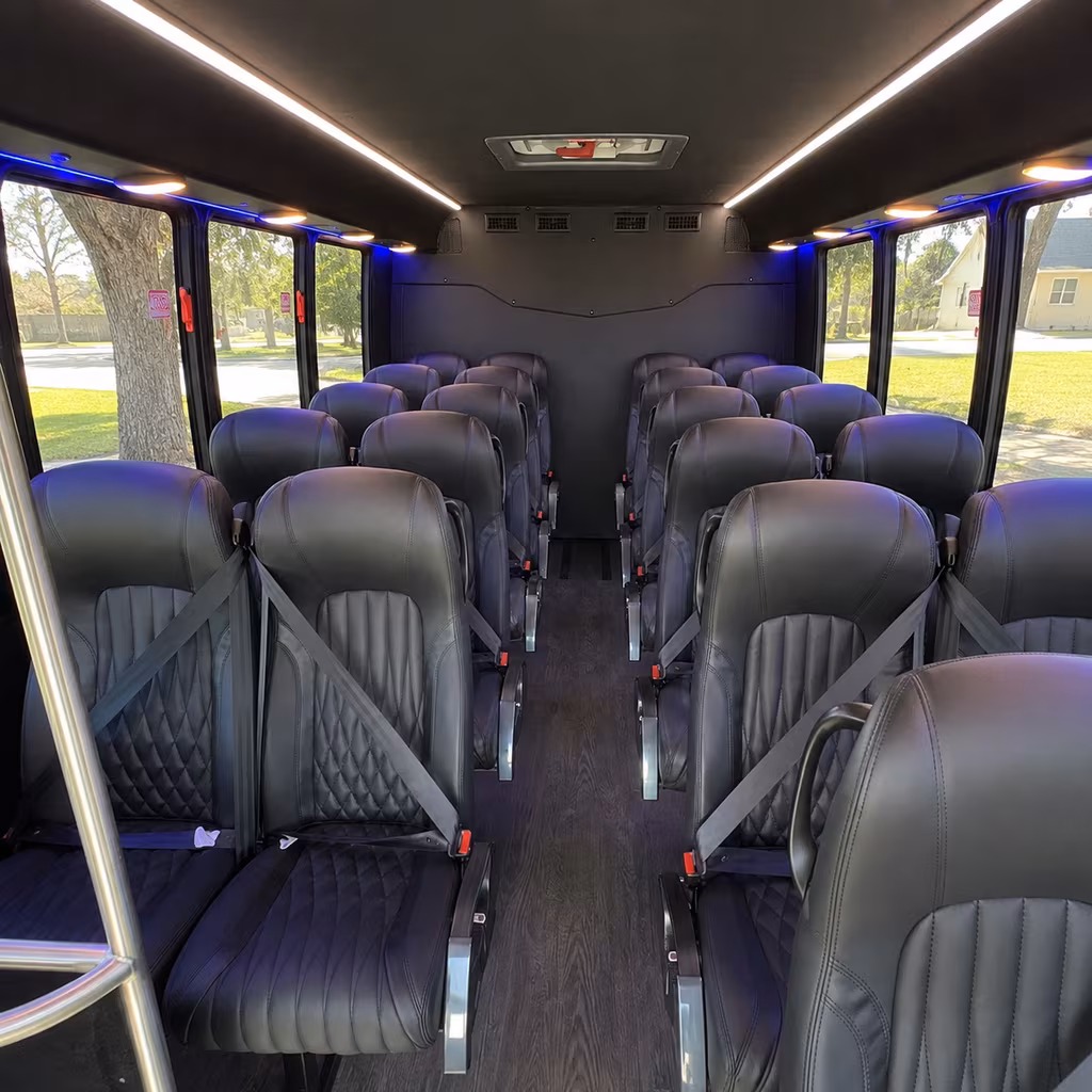 how is a bus rental actually priced in gastonia north carolina