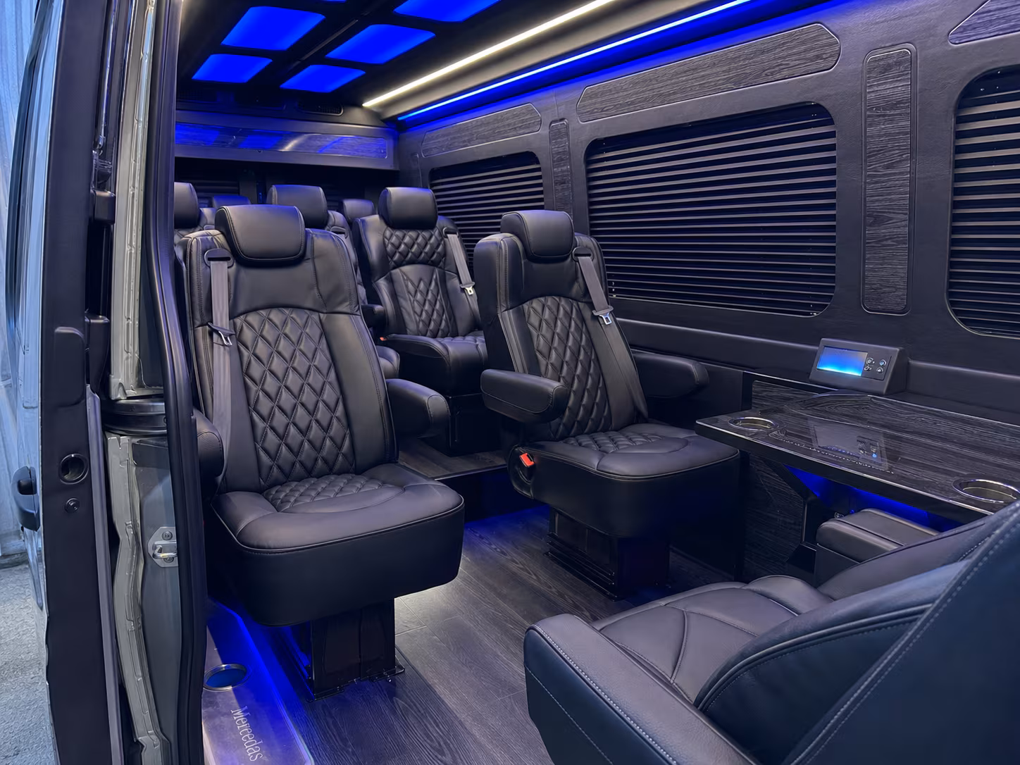 sprinter van transportation for groups and events across gastonia